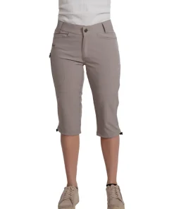 Dobsom Women's Sanda Capri Khaki