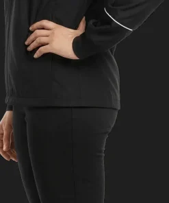 Dobsom Women’s Walk’n’Run Windproof Jacket Black