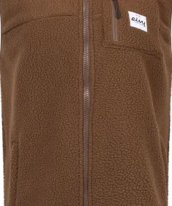 Eivy Women's Lumberjackie Sherpa Vest Brown