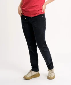 Elevenate Woman's Après Cord Pants Dark Ink