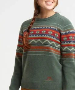 Elevenate Women's Fionnay Knit Gray Green