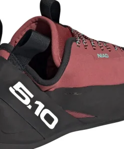 FiveTen Unisex Niad Lace Climbing Shoes Core Black/Crew Red/Acid Mint