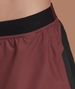FiveTen Women's Two-in-One Climb Shorts Quiet Crimson/Black