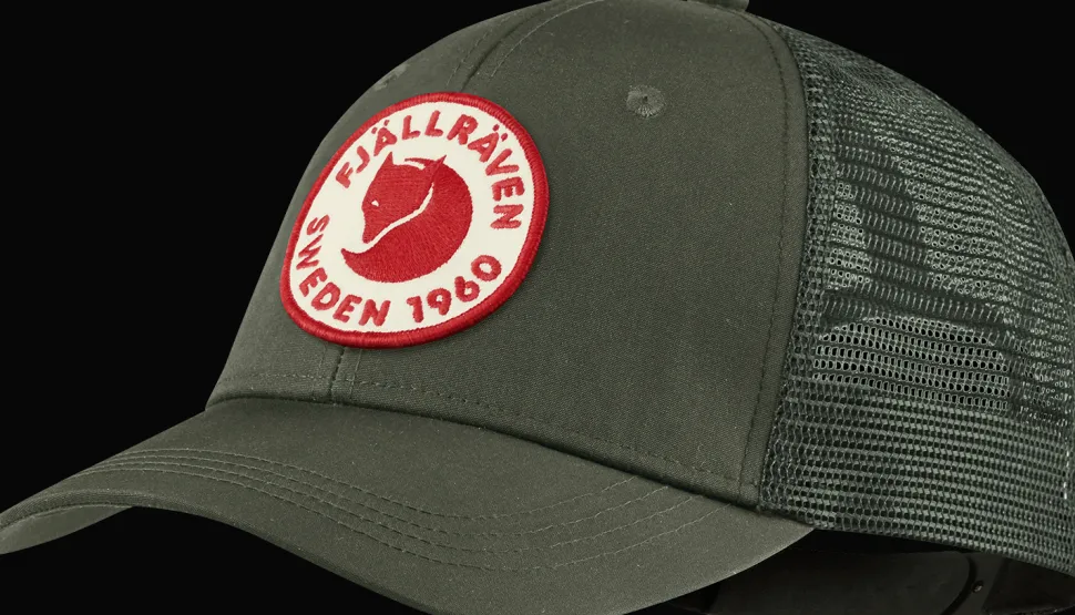 Fjällräven 1960 Logo Långtradarkeps Deep Forest