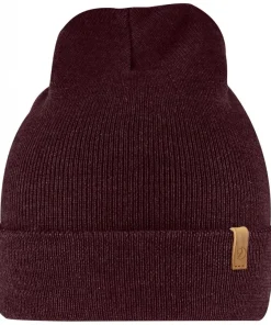 Fjällräven Classic Knit Hat Dark Garnet