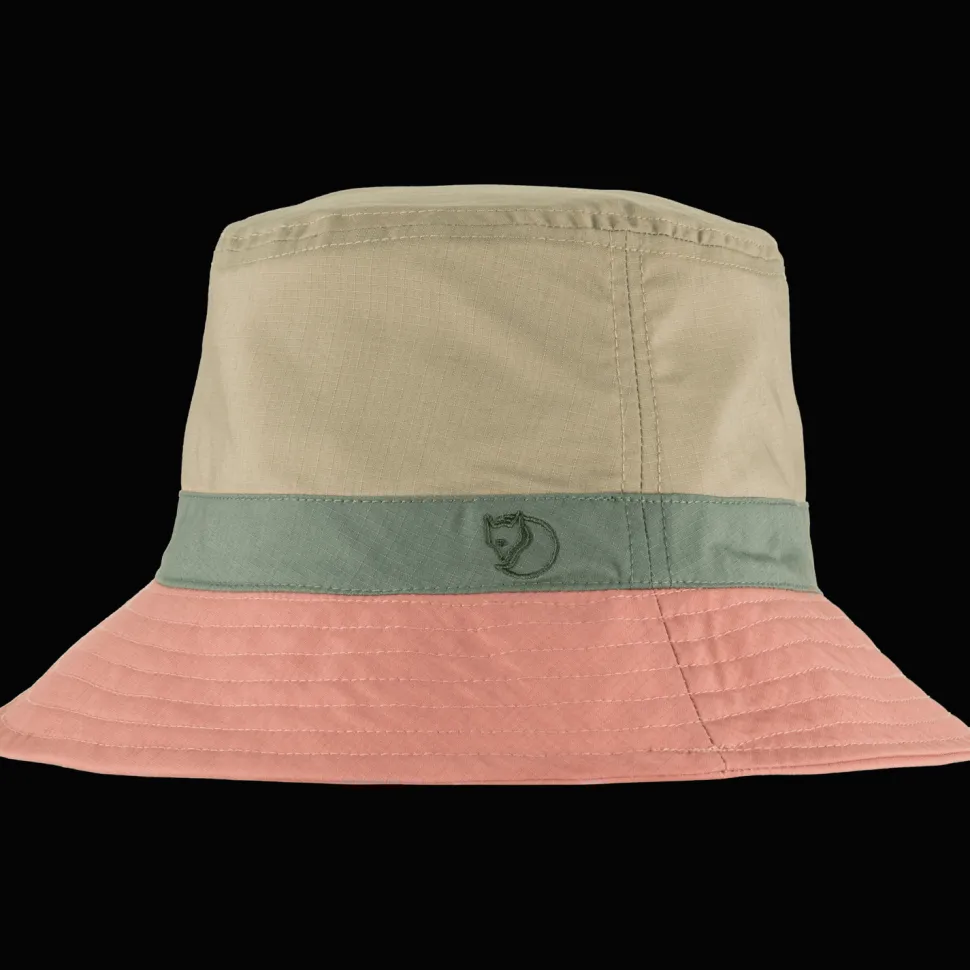 Fjällräven Reversible Bucket Hat Dusty Rose-Fossil