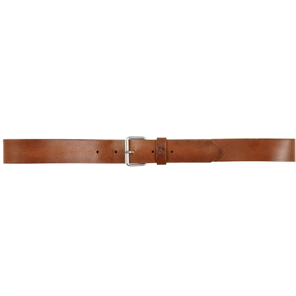 Fjällräven Singi Belt 4 cm Leather Cognac
