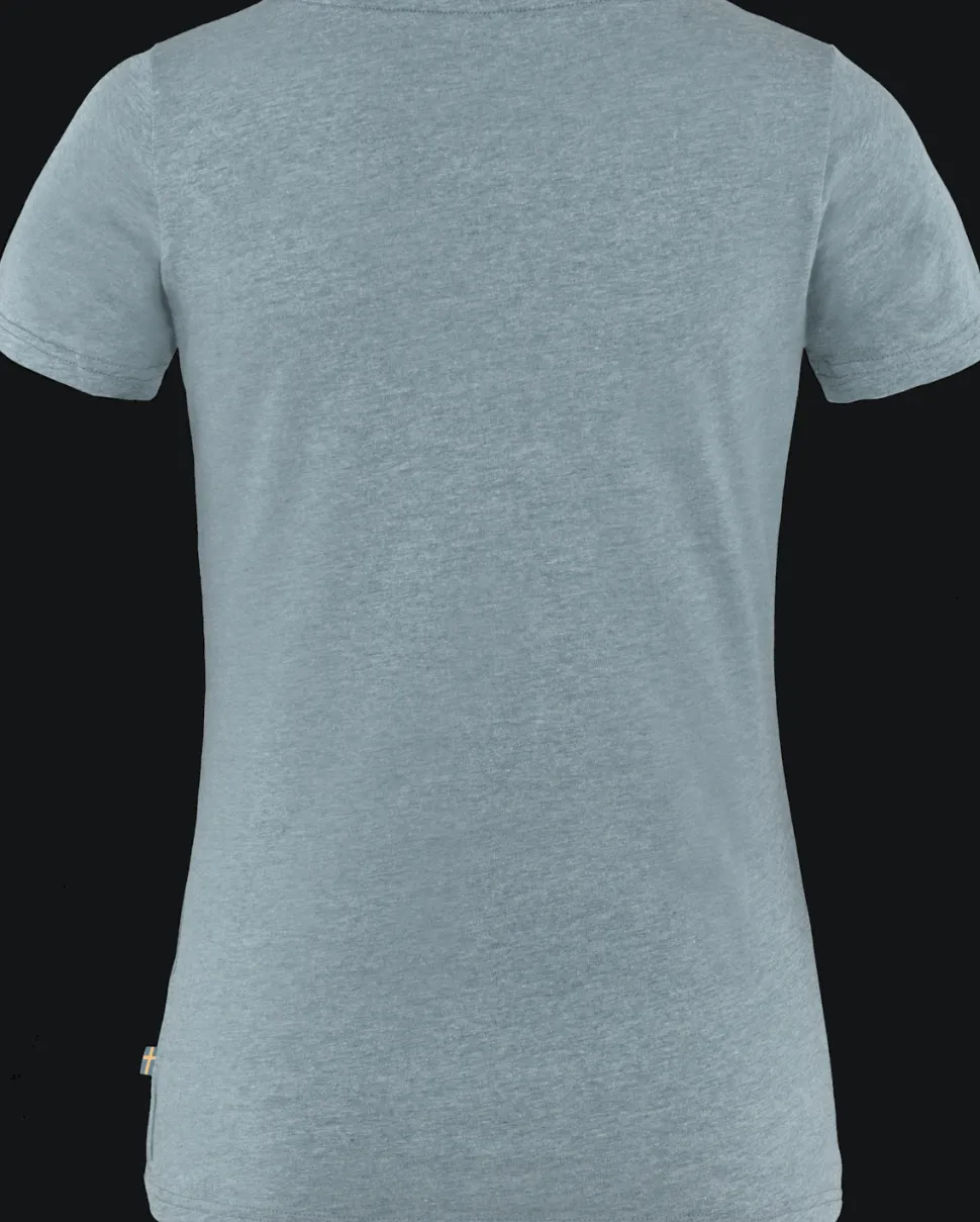 Fjällräven Women's 1960 Logo T-Shirt Indigo Blue/Melange