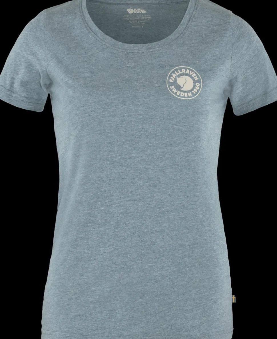 Fjällräven Women's 1960 Logo T-Shirt Indigo Blue/Melange