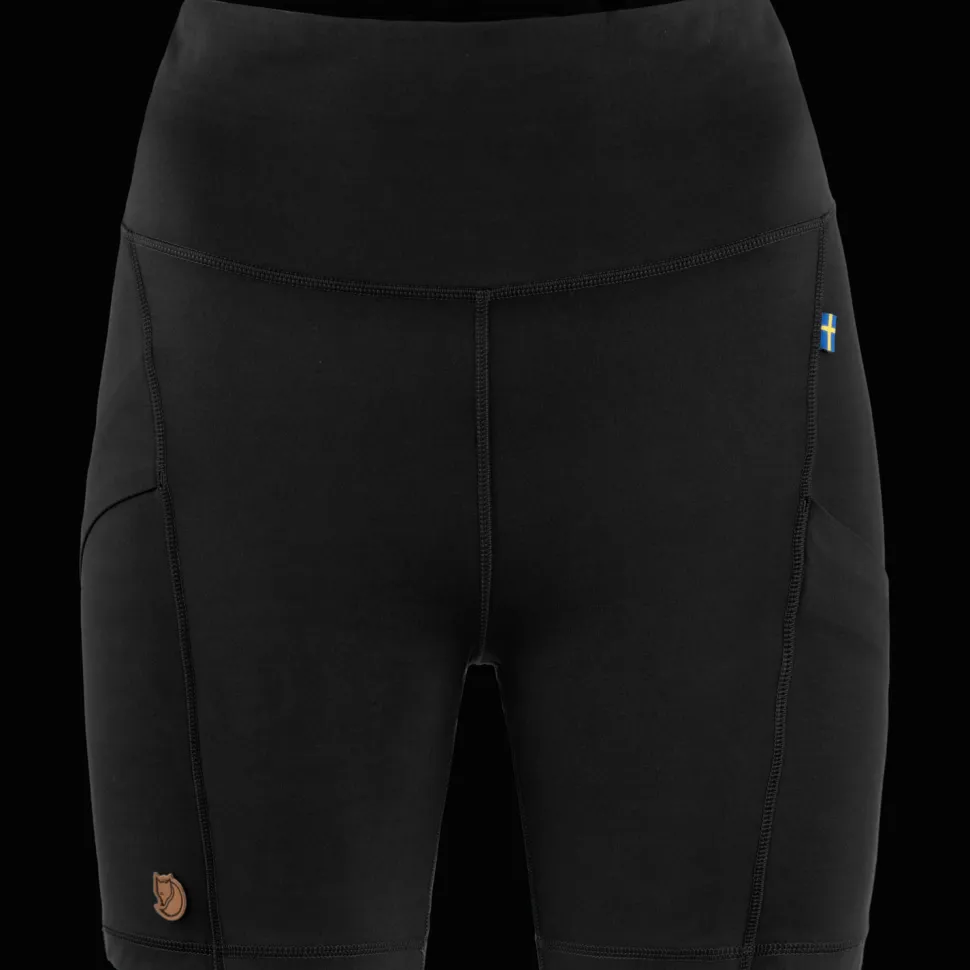 Fjällräven Women's Abisko 6 inch Shorts Tights Black