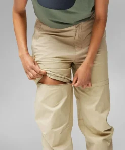 Fjällräven Women's Abisko Hike Zip-Off Trousers Fossil