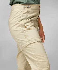 Fjällräven Women's Abisko Hike Zip-Off Trousers Fossil