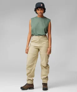 Fjällräven Women's Abisko Hike Zip-Off Trousers Fossil