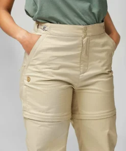 Fjällräven Women's Abisko Hike Zip-Off Trousers Fossil