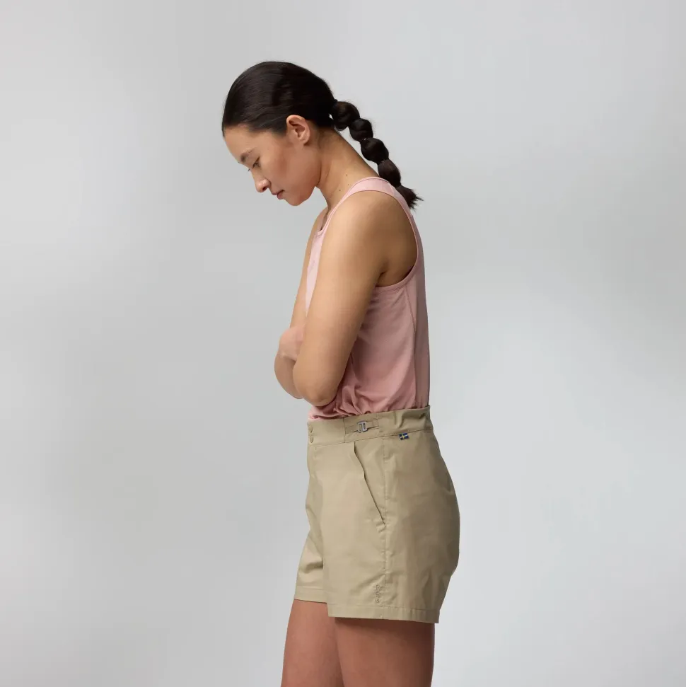 Fjällräven Women's Abisko Hike Shorts Fossil