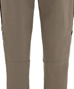 Fjällräven Women's Abisko Hybrid Trail Trousers Suede Brown