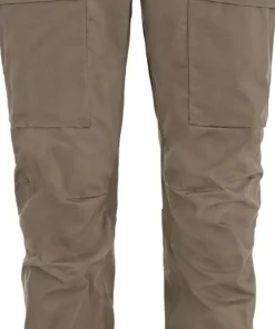 Fjällräven Women's Abisko Hybrid Trail Trousers Suede Brown