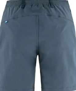 Fjällräven Women's Abisko Hybrid Trail Shorts Navy