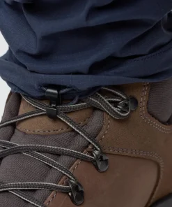 Fjällräven Women's Abisko Hybrid Trail Trousers Zip-Off Suede Brown