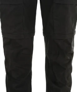 Fjällräven Women's Abisko Hybrid Trail Trousers Zip-Off Black