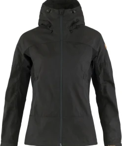 Fjällräven Women's Abisko Lite Trekking Jacket Dark Grey/Black