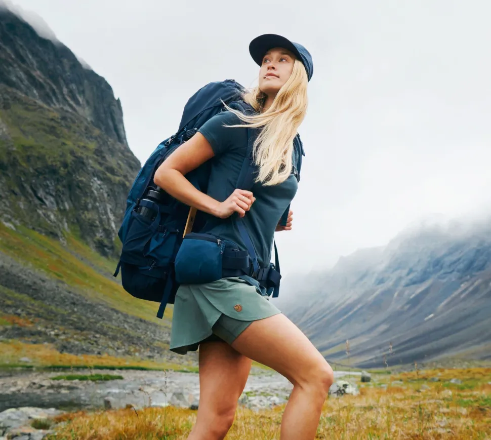 Fjällräven Women's Abisko Midsummer Skort Patina Green