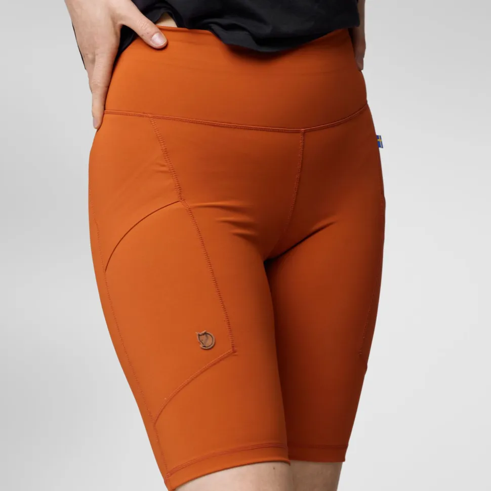 Fjällräven Women's Abisko Short Tights Terracotta Brown