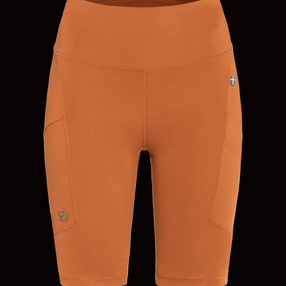 Fjällräven Women's Abisko Short Tights Terracotta Brown