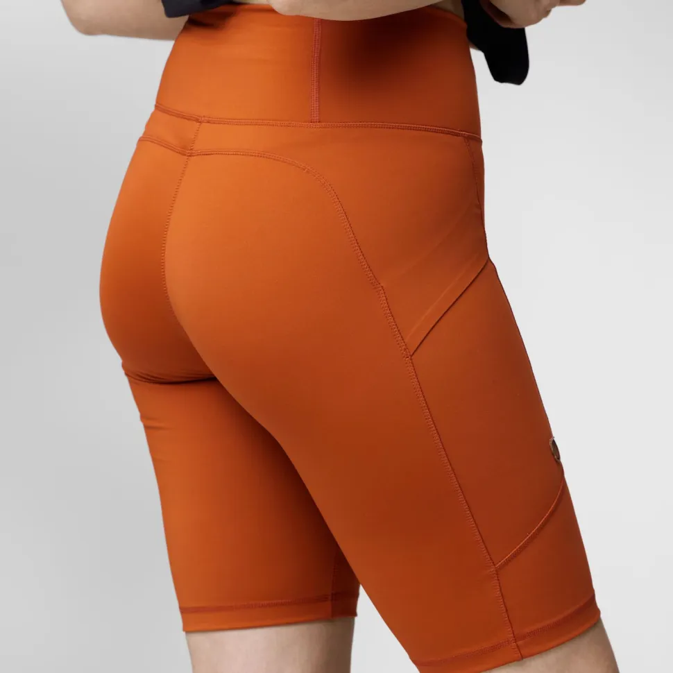 Fjällräven Women's Abisko Short Tights Terracotta Brown