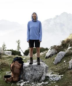 Fjällräven Women's Abisko Sun-Hoodie Ultramarine