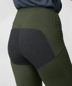 Fjällräven Women's Abisko Trekking Tights HD Deep Forest