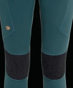 Fjällräven Women's Abisko Trekking Tights HD Mountain Blue