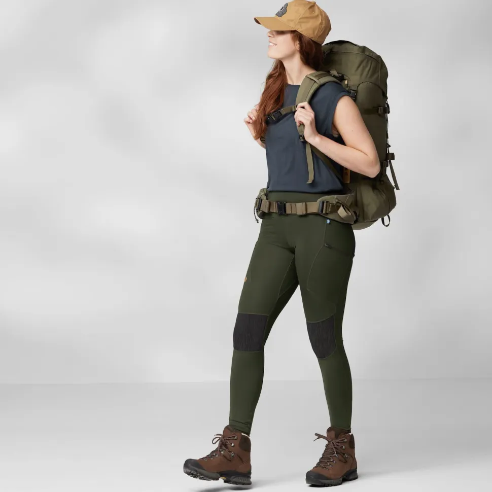 Fjällräven Women's Abisko Trekking Tights HD Mountain Blue