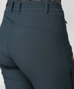 Fjällräven Women's Abisko Trail Stretch Trousers Deep Forest