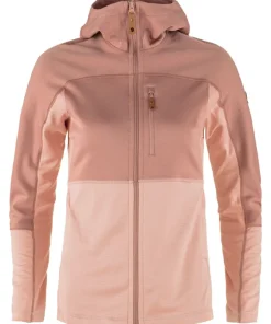 Fjällräven Women's Abisko Trail Fleece Chalk Rose/Dusty Rose