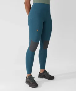 Fjällräven Women's Abisko Trekking Tights Pro Indigo Blue/Iron Grey