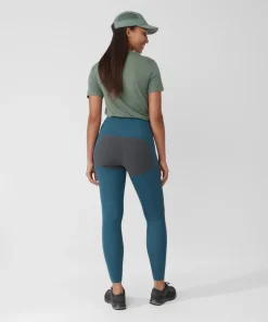 Fjällräven Women's Abisko Trekking Tights Pro Indigo Blue/Iron Grey