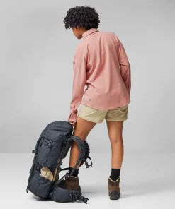 Fjällräven Women's Abisko Trekking Shirt Dark Navy