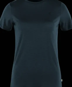 Fjällräven Women's Abisko Wool Short Sleeve Black