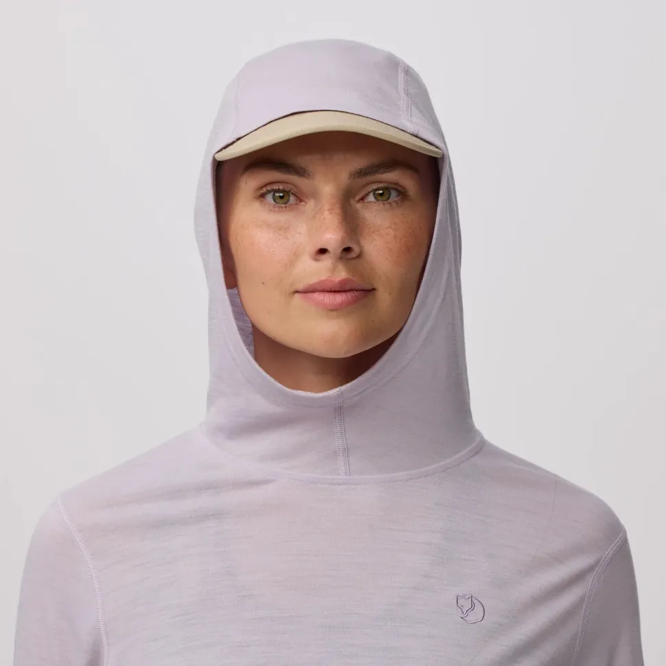 Fjällräven Women's Abisko Wool Hoodie Lavender Mist