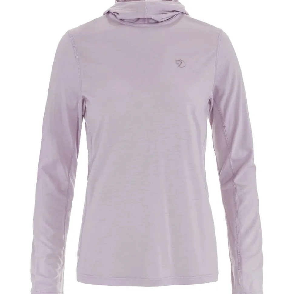 Fjällräven Women's Abisko Wool Hoodie Lavender Mist