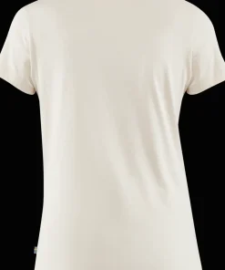 Fjällräven Women's Arctic Fox Print T-shirt Chalk White