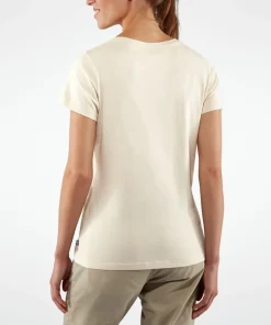 Fjällräven Women's Arctic Fox Print T-shirt Chalk White