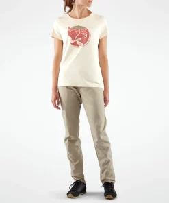 Fjällräven Women's Arctic Fox Print T-shirt Ultramarine
