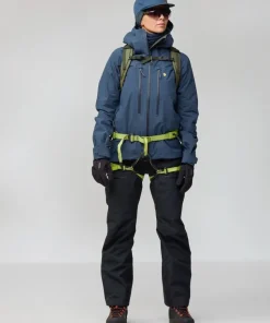 Fjällräven Women's Bergtagen GORE-TEX Pro Trousers Mountain Blue