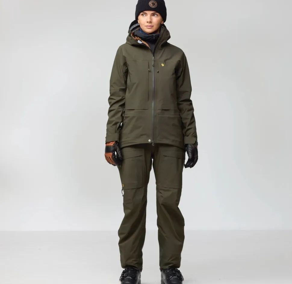 Fjällräven Women's Bergtagen GORE-TEX Touring Jacket Black
