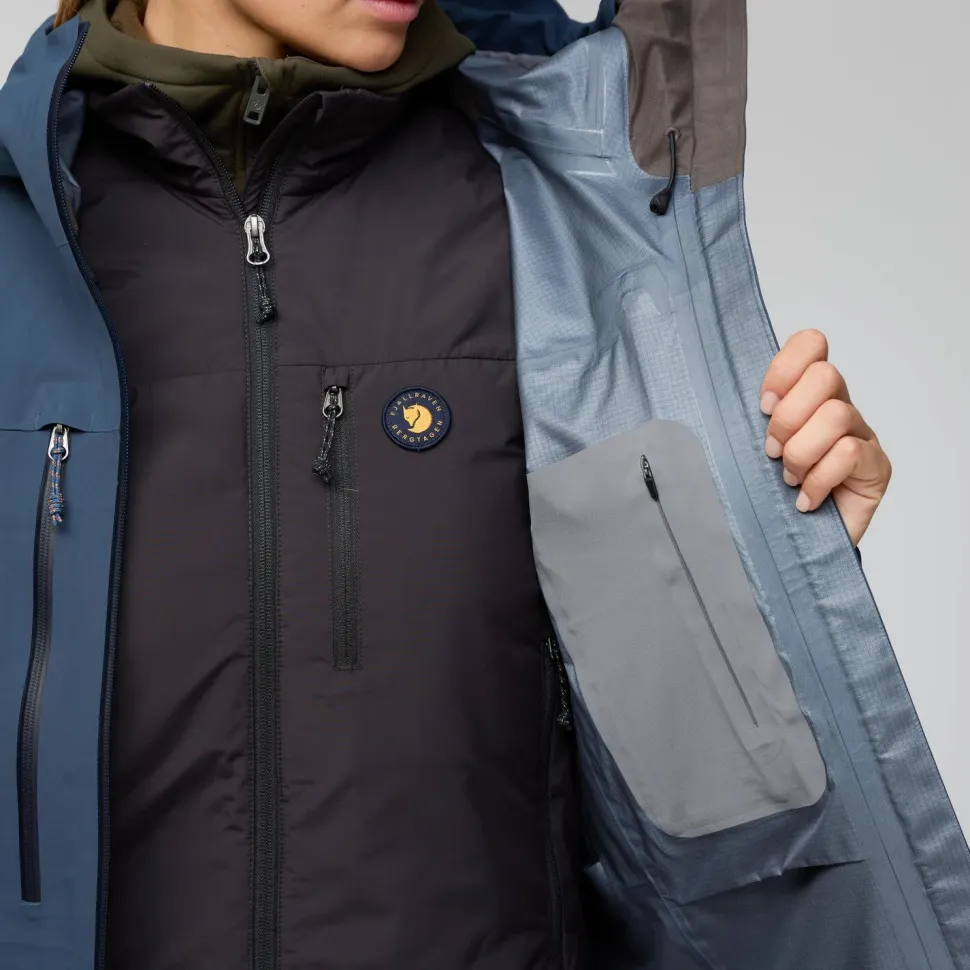 Fjällräven Women's Bergtagen GORE-TEX Pro Jacket Mountain Blue