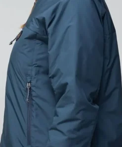 Fjällräven Women's Bergtagen 60 Insulation Jacket Mountain Blue-mustard Yellow