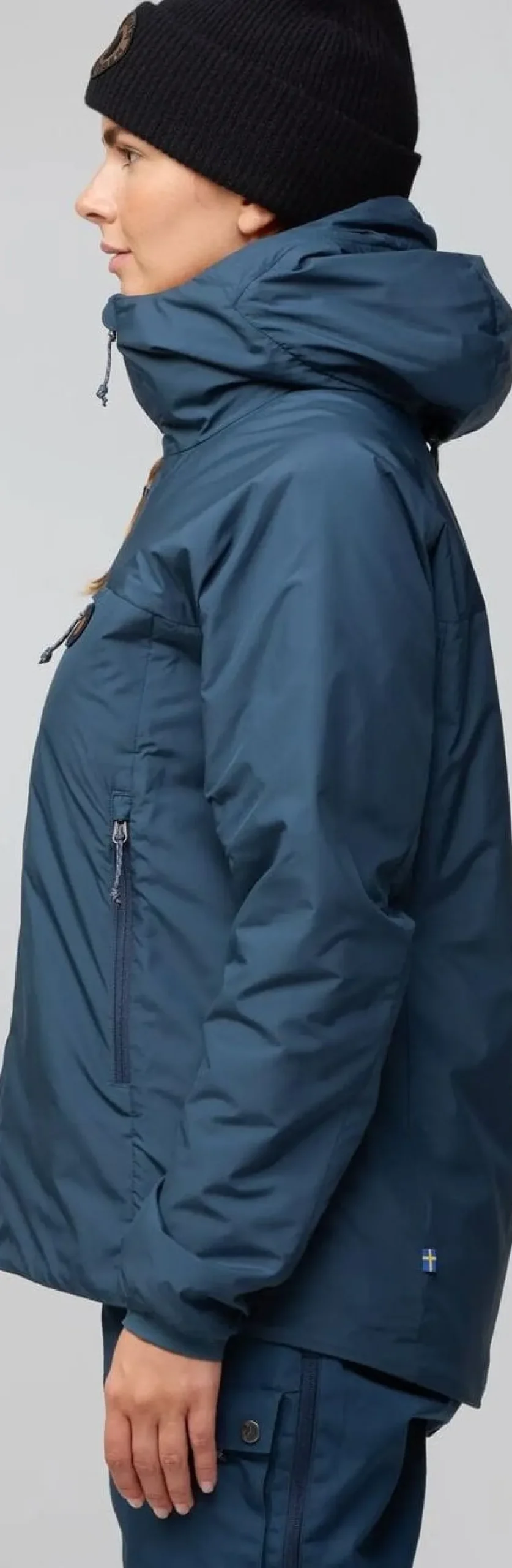 Fjällräven Women's Bergtagen 60 Insulation Jacket Mountain Blue-mustard Yellow