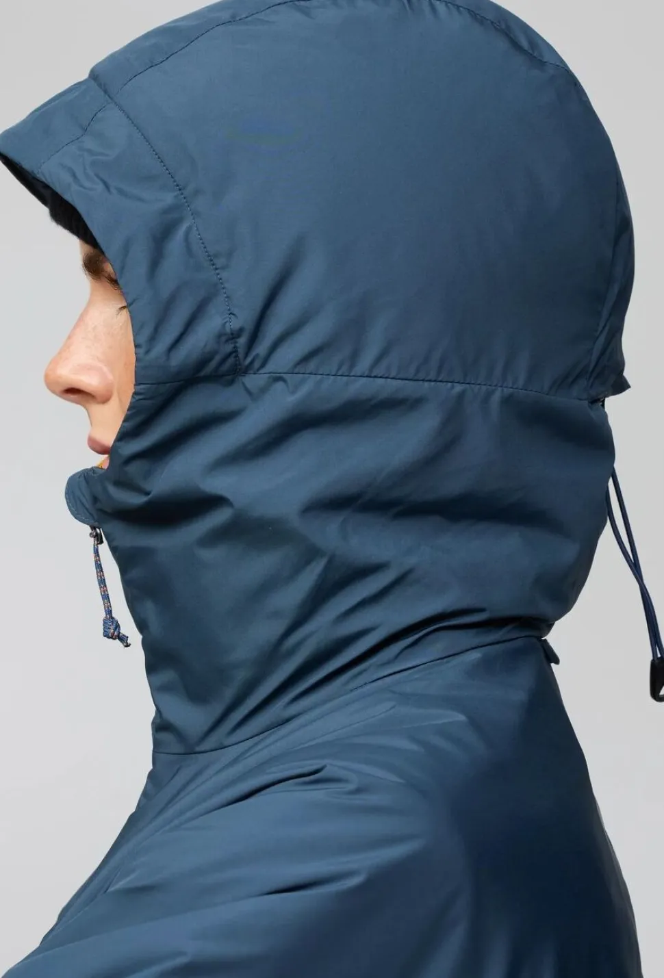 Fjällräven Women's Bergtagen 60 Insulation Jacket Mountain Blue-mustard Yellow